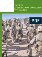 Detachment One: The Beginnings of MARSOC