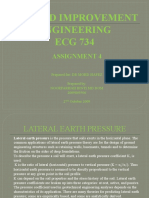 Ground Improvement Engineering ECG 734: Assignment 4