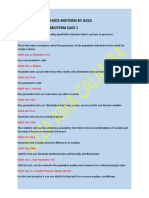 Quantitative Methods Assignment002 To Midterm by Jezza Amacalamba