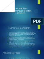 Synchronous Generators