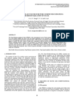 Prediction of Molar Volume For Pure Compounds Usingpeng-Robinson Equation of State