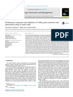 Performance Evaluation and Validation of 5MWp Grid Con - 2015 - Energy Conversio