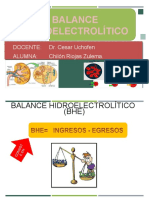 Balance Hidroelectrolitico