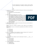 MCQ CAG Standards