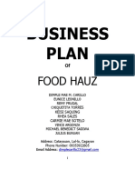 Unrevised Business Plan