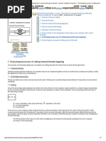 Manual Thread Cutting - Course - Technique For Manual Working of Materials. Trainees' Handbook of Lessons - 7