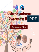 Usher Syndrome Awareness Day