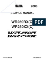 WR250R/X Service Manual