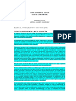 Corte Suprema de Justicia Sala de Casación Civil: Magistrado Ponente