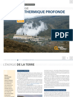 Fiche Geothermie PDF