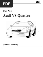 Audi V8 - Service Training PDF