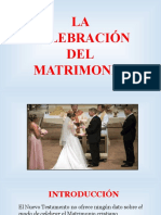 La Celebración Del Matrimonio