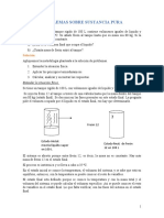 Problemas Sobre Sustancia Pura