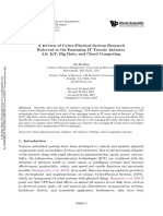 A Review of Cyber-Physical System Research Relevant To The Emerging It Trends: Industry 4.0, Iot, Big Data, and Cloud Computing