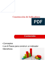 Construcción de Indicadores