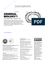 General Biology Teaching Guide