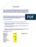 Chapter 11 Mini Case: Cash Flow Estimation