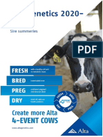 Alta Genetics 2020-2021: Sire Summeries