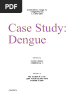 Pedia - Case Analysis - Dengue. Sakin 2docx