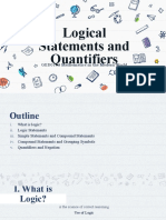 Logic Statements and Quantifiers