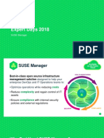 Expert Days 2018: SUSE Manager