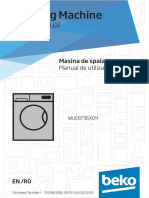 Washing Machine: User's Manual