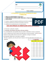 ATIVIDADE AV. MATEMÁTICA 4º Ano