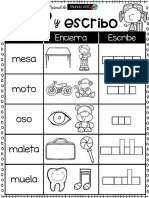 Cuadernillo Leo y Escribo