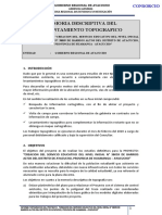 Informe Topografico I.E.I. Barrios Altos