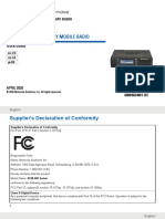 68009624001-BE Enus DEM 400 Series Alphanumeric Display Mobile Radio User Guide