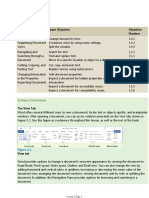 Basic Editing: Lesson Skill Matrix Skill Exam Objective Objective Number