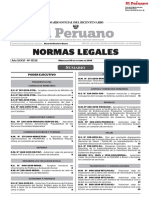 Valores Unitarios de Edificación - Diario El Peruano (Oct 2019) PDF