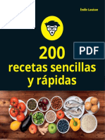 200 Recetas Sencillas y Rapidas