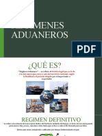 Regímenes Aduaneros