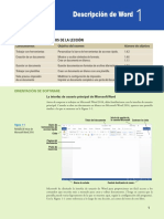 01 - Descripción de Word 2016