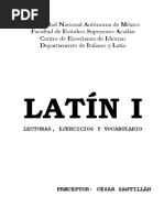 Antología Latín I 2019-2 Idiomas PDF