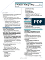 02 PEDIA250 (5) Pediatric History Taking PDF