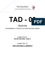 Tad2 - Environmental Concepts of Architectural Design