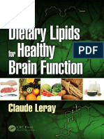 Dietary Lipids For Healthy Brain Function