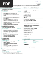 Kunalmandot: Work Experience Technical and Soft Skills