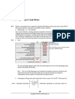 Analyzing Project Cash Flows: T 0 T 1 Through T 10 Assumptions