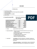 Rate Sheet: Millennium Flight Academy