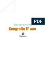 Banco de Questoe Geografia Sexto Ano