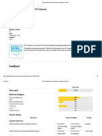 ICDL Spreadsheets 6.0 MS Excel 2013 Diag Eng - Result