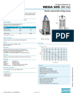 WEDA 60S (60 HZ) : Product Reference