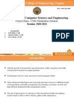 Department of Computer Science and Engineering: Project Phase - I Title Finalization Seminar