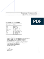 Constantes y Factores de Conversión