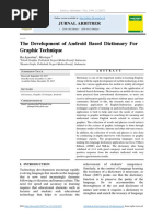 The Development of Android Based Dictionary For Graphic Technique