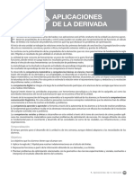 Aplicaciones de La Derivada