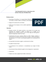 Estructura Informe Final